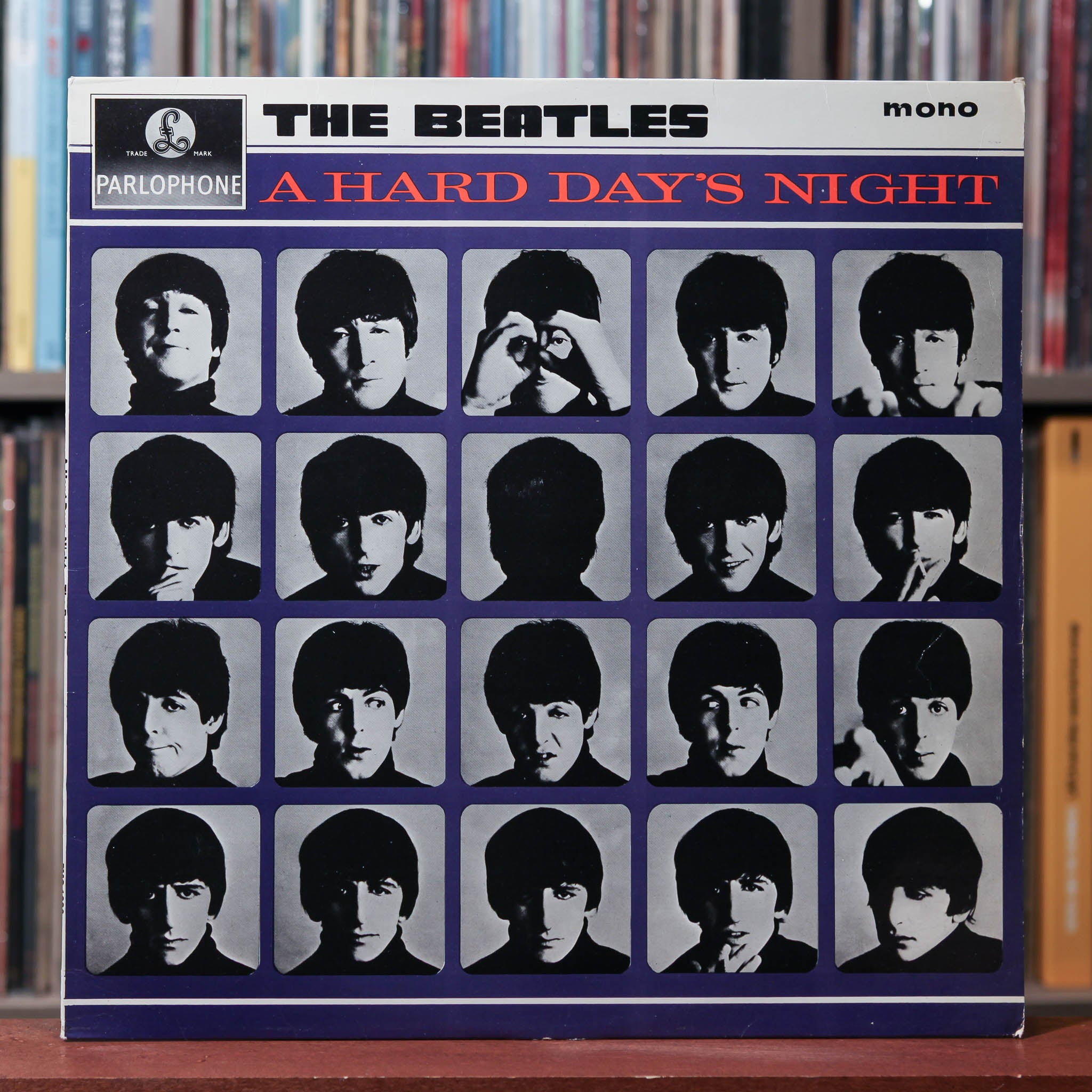 BEATLES★A Hard Day's Night UK Y/B Parlop The Beatles - A Hard Day's Night - UK 1981 Parlophone, VG/VG+