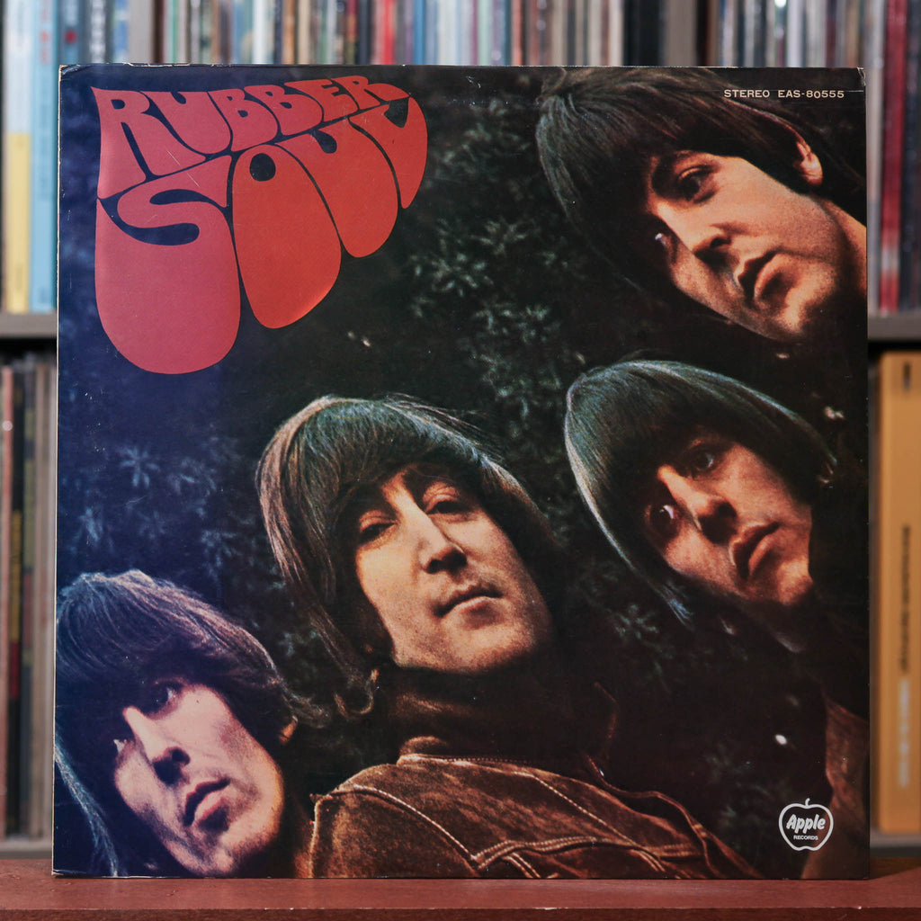 The Beatles - Rubber Soul - JAPAN W/ INSERT 1976 Apple Records, VG/EX