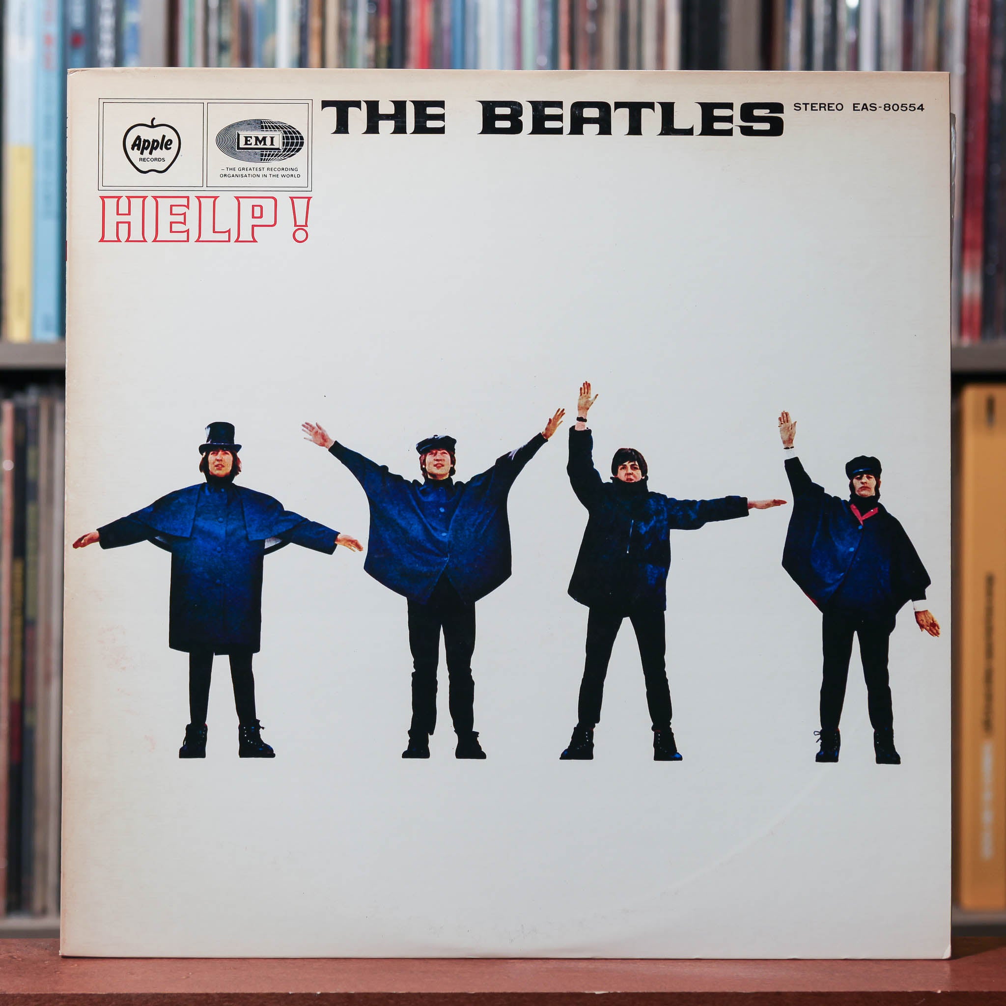 初回UK盤/THE BEATLES HELP! 初回UK盤/THE BEATLES HELP! HELP!/BEATLES/ビートルズ｜OLD ROCK