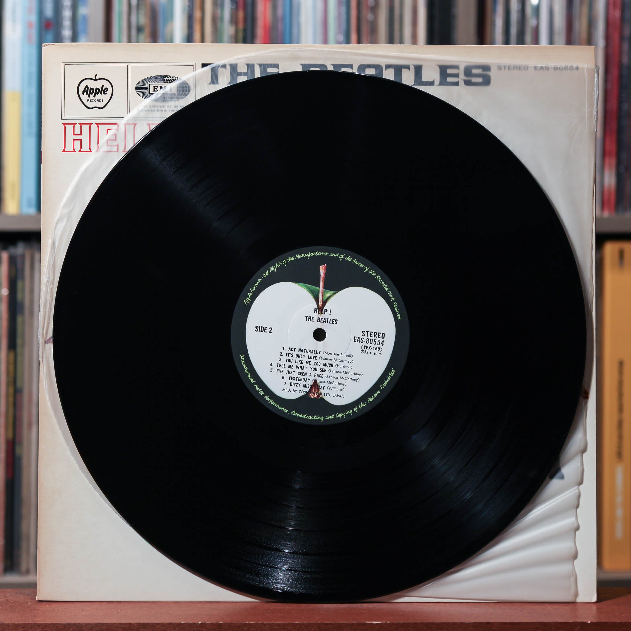 【見本/非売品】THE BEATLES HELP! レコード THE BEATLES HELP! (ORIGINAL SOUNDTRACK) LP ORIG '65 CAPITOL MAS