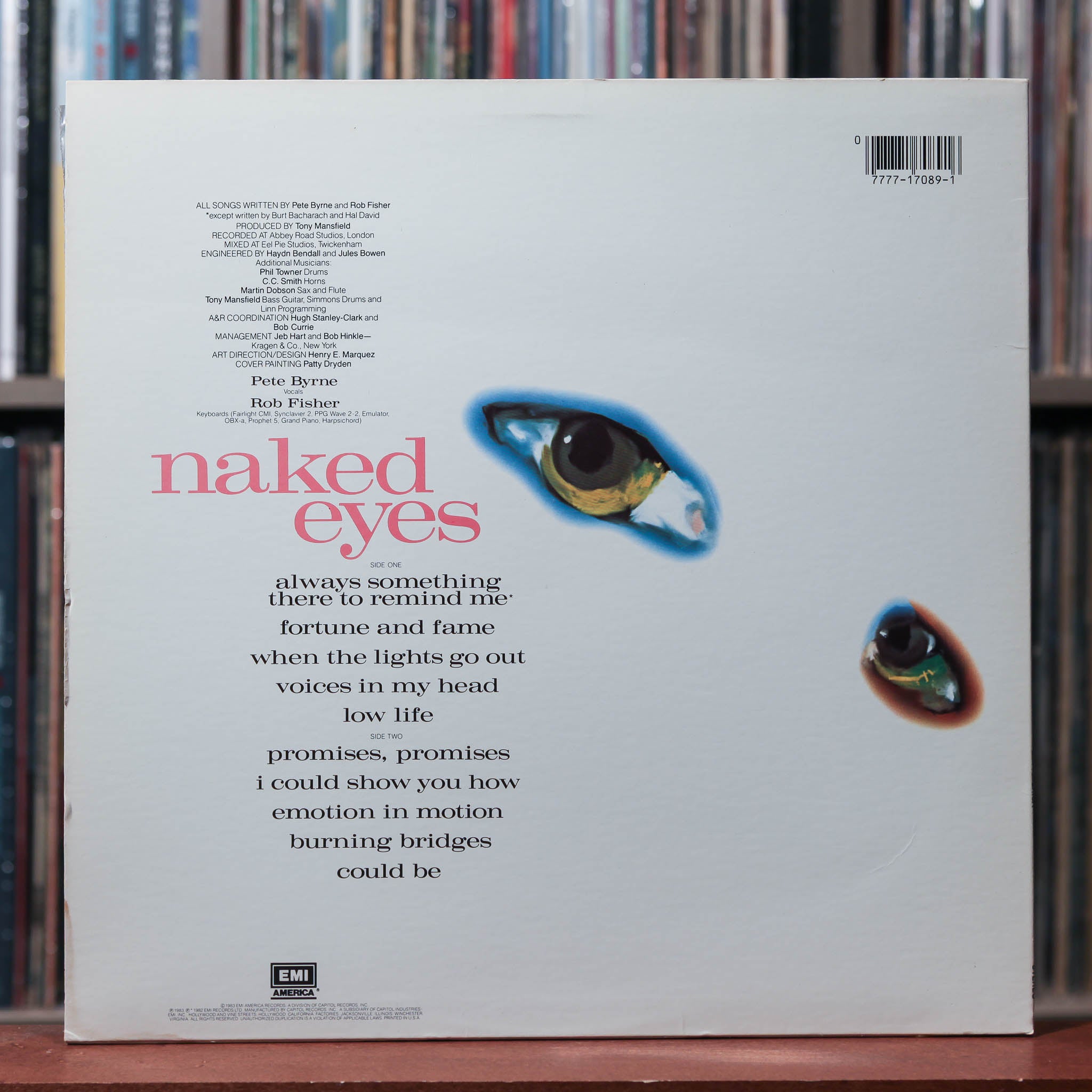 Naked Eyes - Naked Eyes - 1983 EMI America, VG+/VG