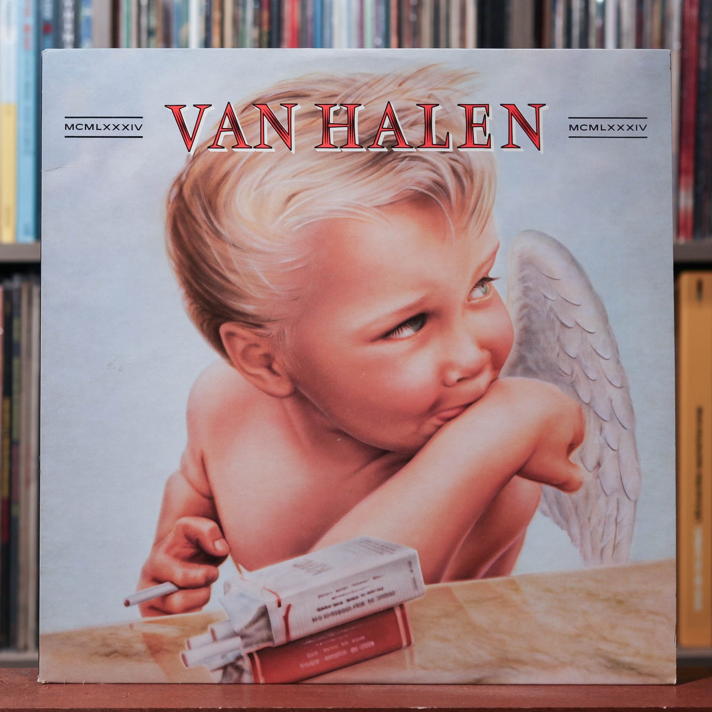 Van Halen - 1984 - MISPRESS COVER 1984 Warner Bros. Records, EX/VG+