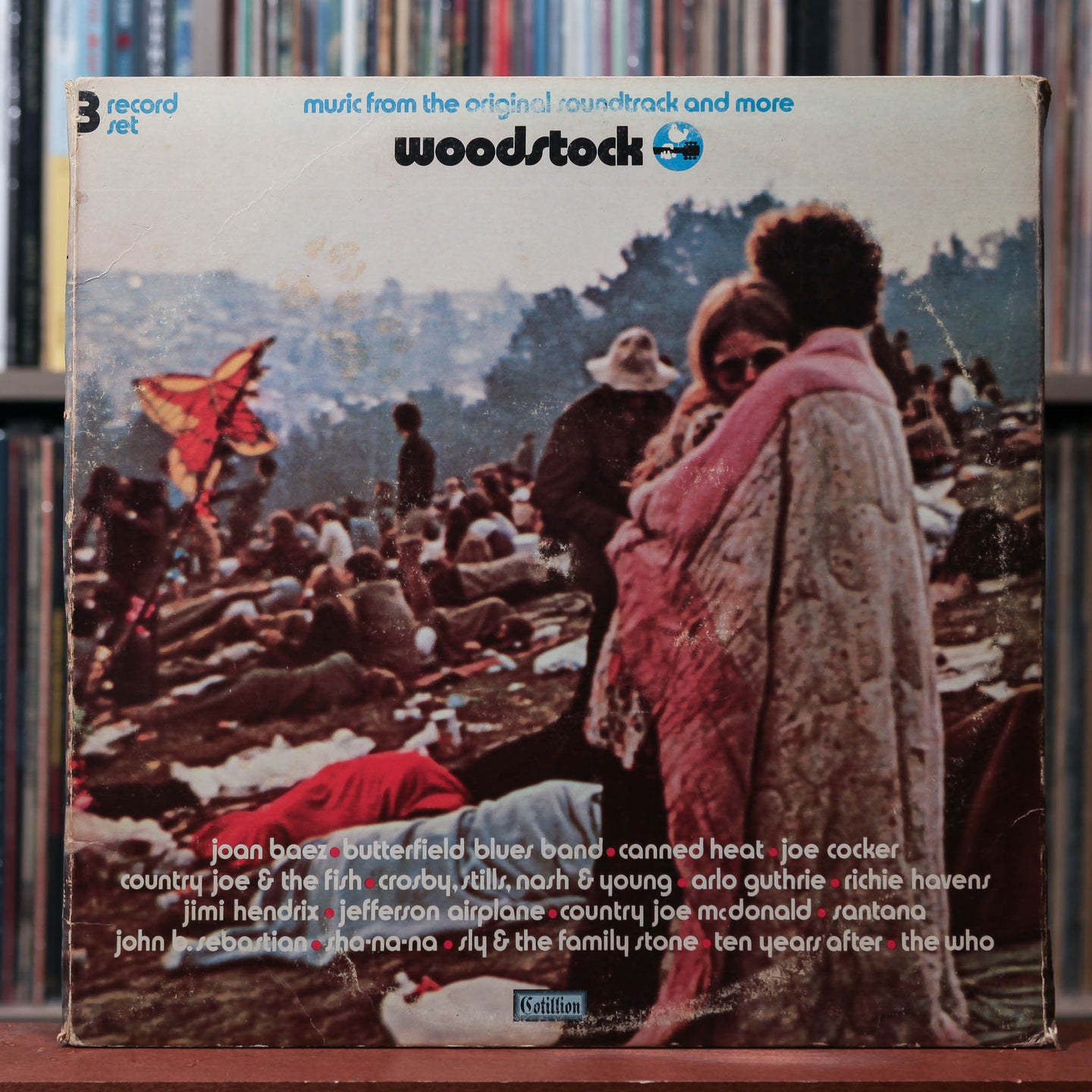 Woodstock - 3LP 1970 Cotillion, VG/VG