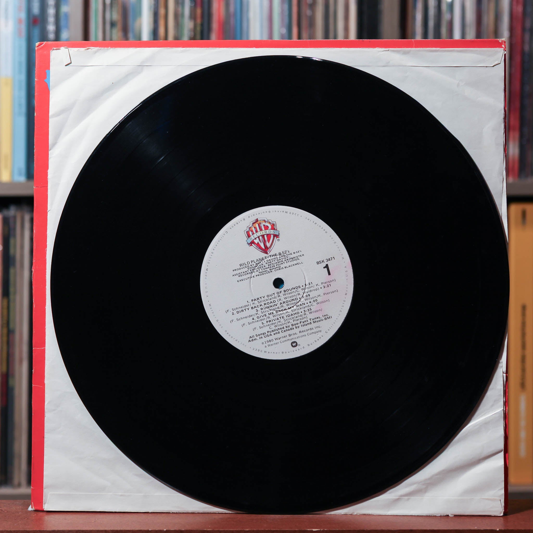 The B-52's - Wild Planet - 1980 Warner Bros. Records, VG/VG