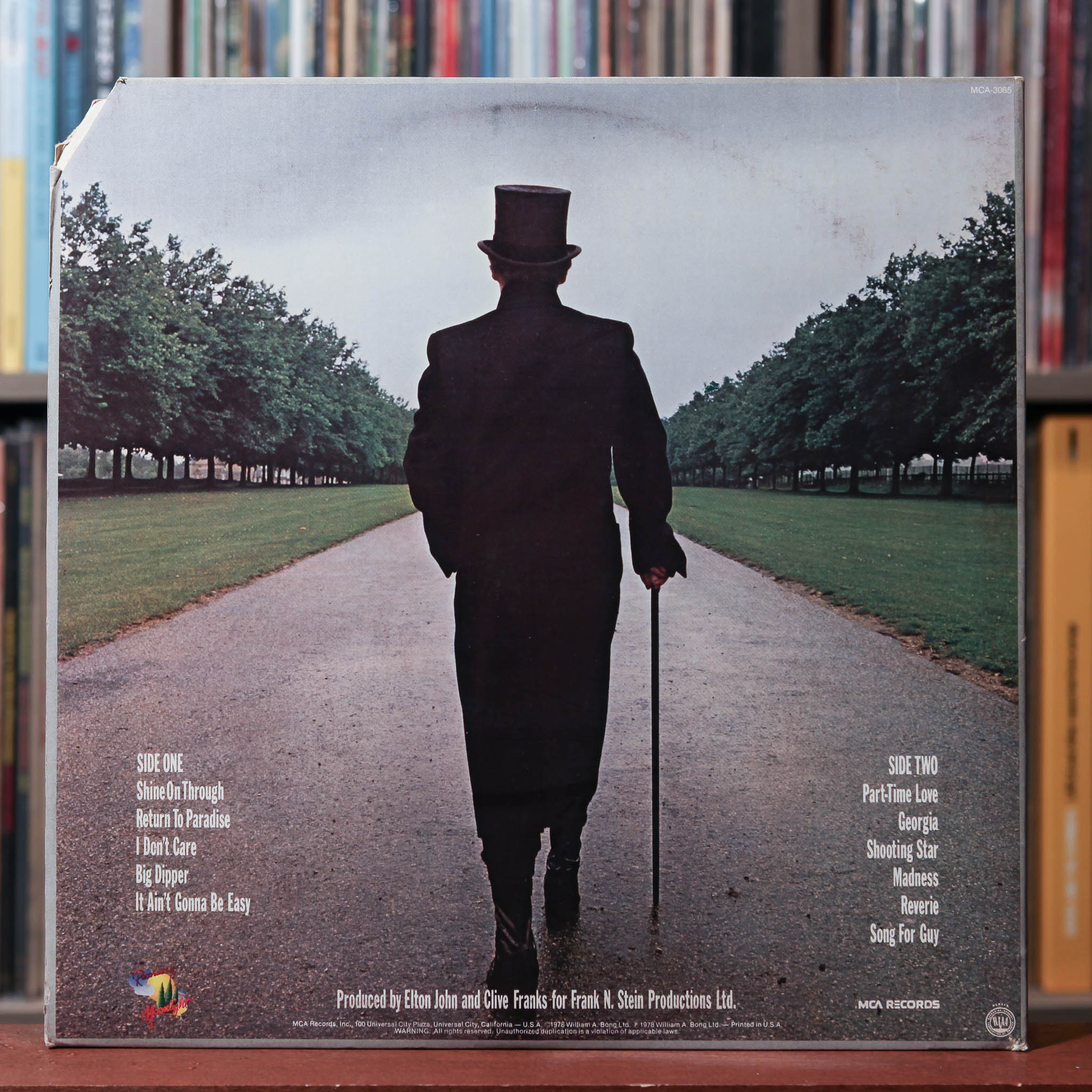 Elton John - A Single Man - 1978 MCA Records, VG/VG