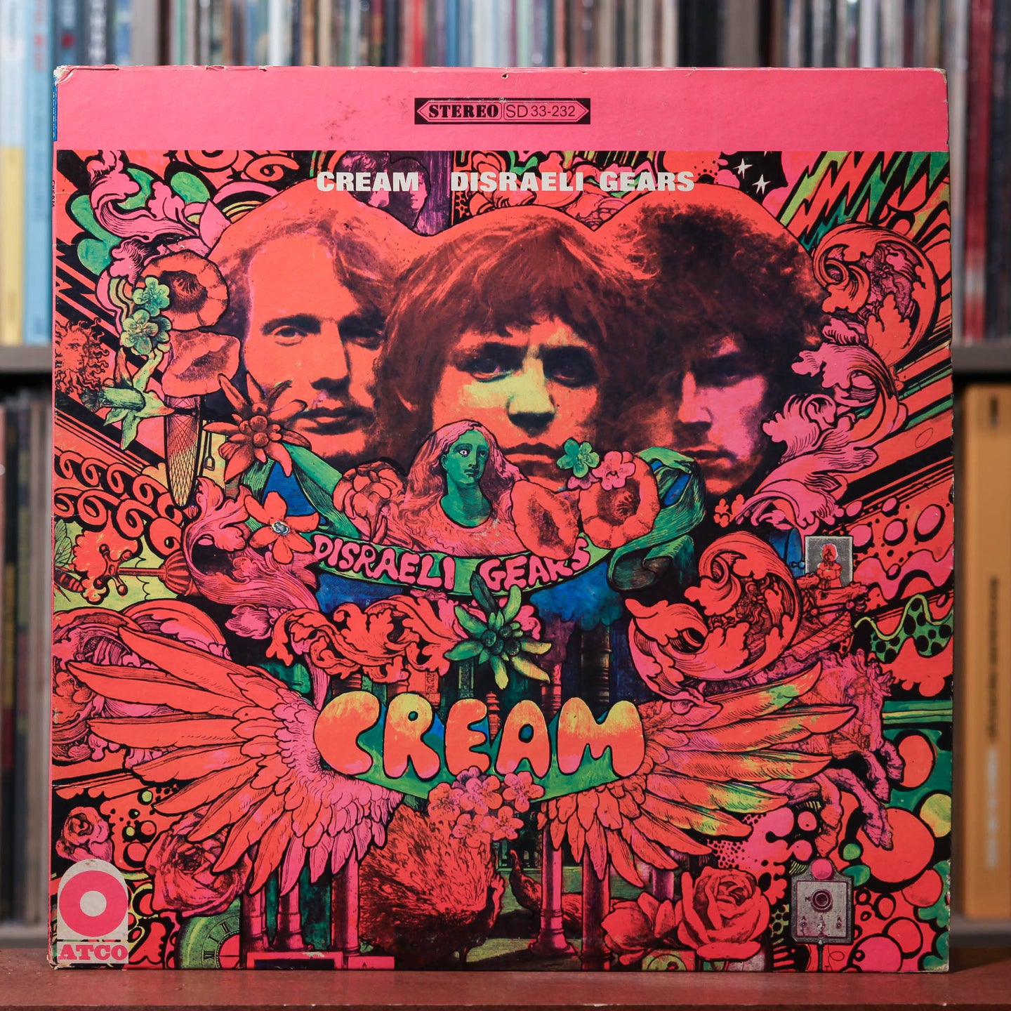 Cream - Disraeli Gears - 1967 ATCO Records, VG/VG