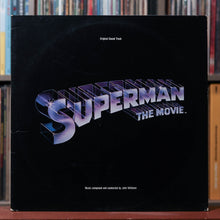 Load image into Gallery viewer, John Williams - Superman The Movie (Original Sound Track) - 2LP 1978 Warner Bros. Records, VG/VG
