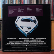 Load image into Gallery viewer, John Williams - Superman The Movie (Original Sound Track) - 2LP 1978 Warner Bros. Records, VG/VG
