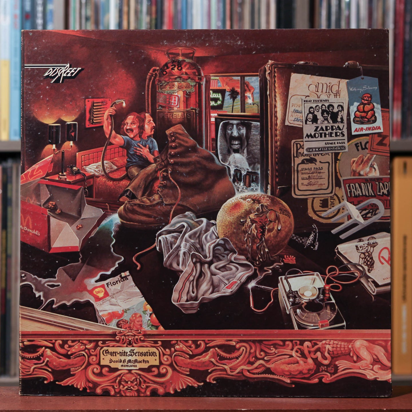 Frank Zappa - One Size Fits All - 1975 Discreet, VG/VG