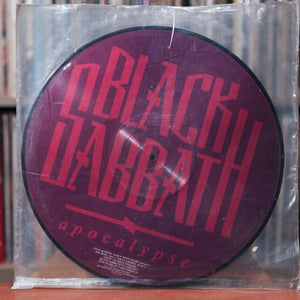 Black Sabbath - Apocalypse - Italian Import  - Picture Disc - 1987 Double Records, VG+/VG+