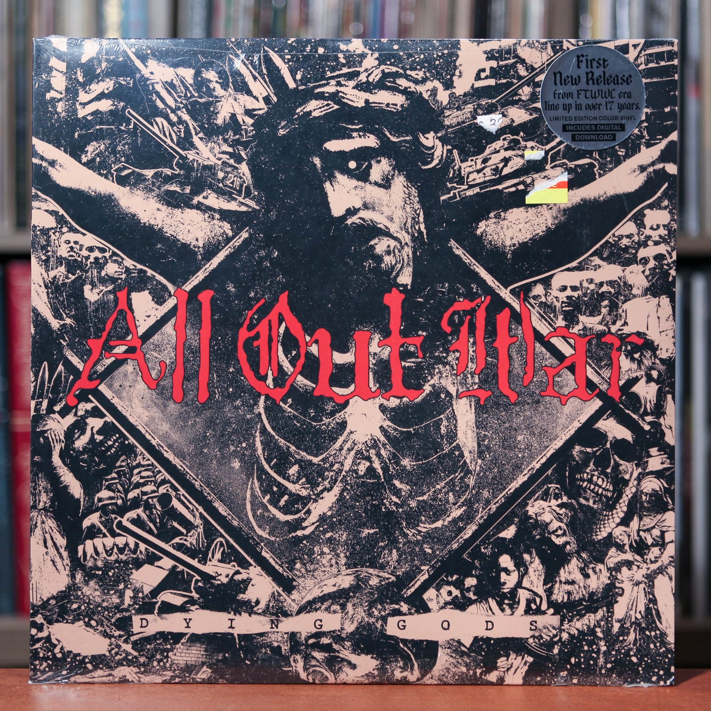 All Out War - Dying Gods - 2015 Organized Crime Records, SEALED