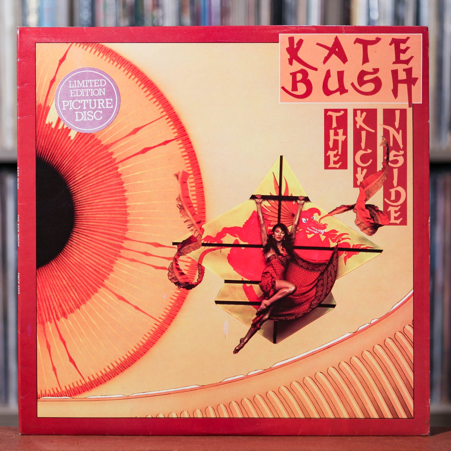 Kate Bush - The Kick Inside - Rare PIC DISC - UK Import - 1979 EMI America, VG+/EX