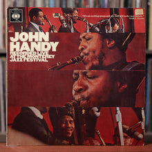 Load image into Gallery viewer, John Handy - Recorded Live At the Monterey Jazz Festival  - UK Import - CBS, VG/VG
