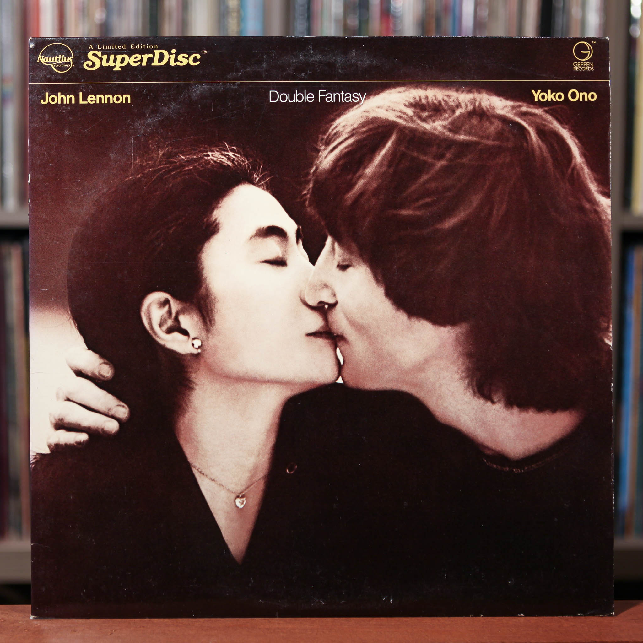 John Lennon/Yoko Ono - Double Fantasy - Super Disc - 1982 Geffen, VG+/