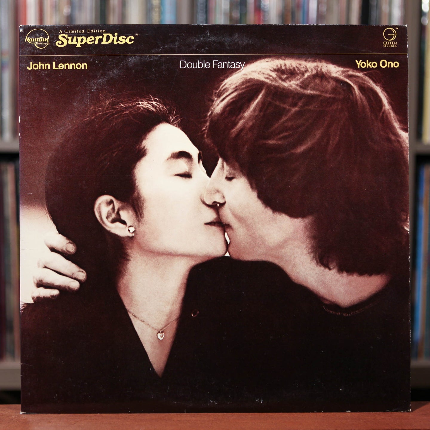 John Lennon/Yoko Ono - Double Fantasy - Super Disc - 1982 Geffen, VG+/EX