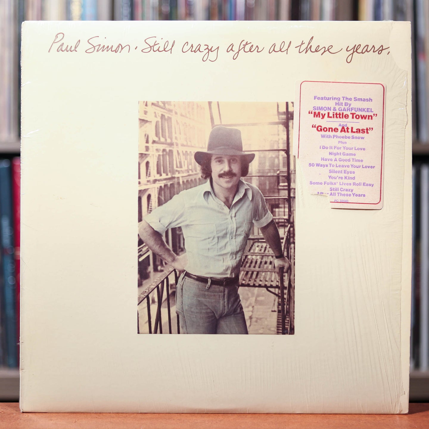 Paul Simon - Still Crazy After All These Years - Rare PROMO - CBS 1975, VG++/VG+ w/Shrink and Hype
