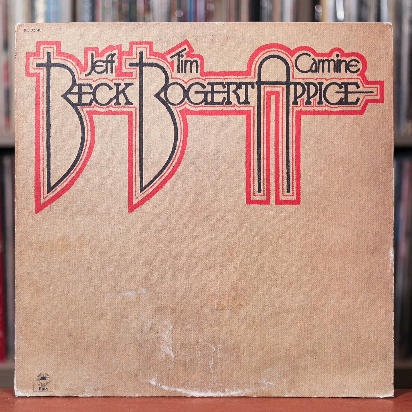 Beck, Bogert, & Appice - Self Ttiled - 1973 Epic, VG/VG