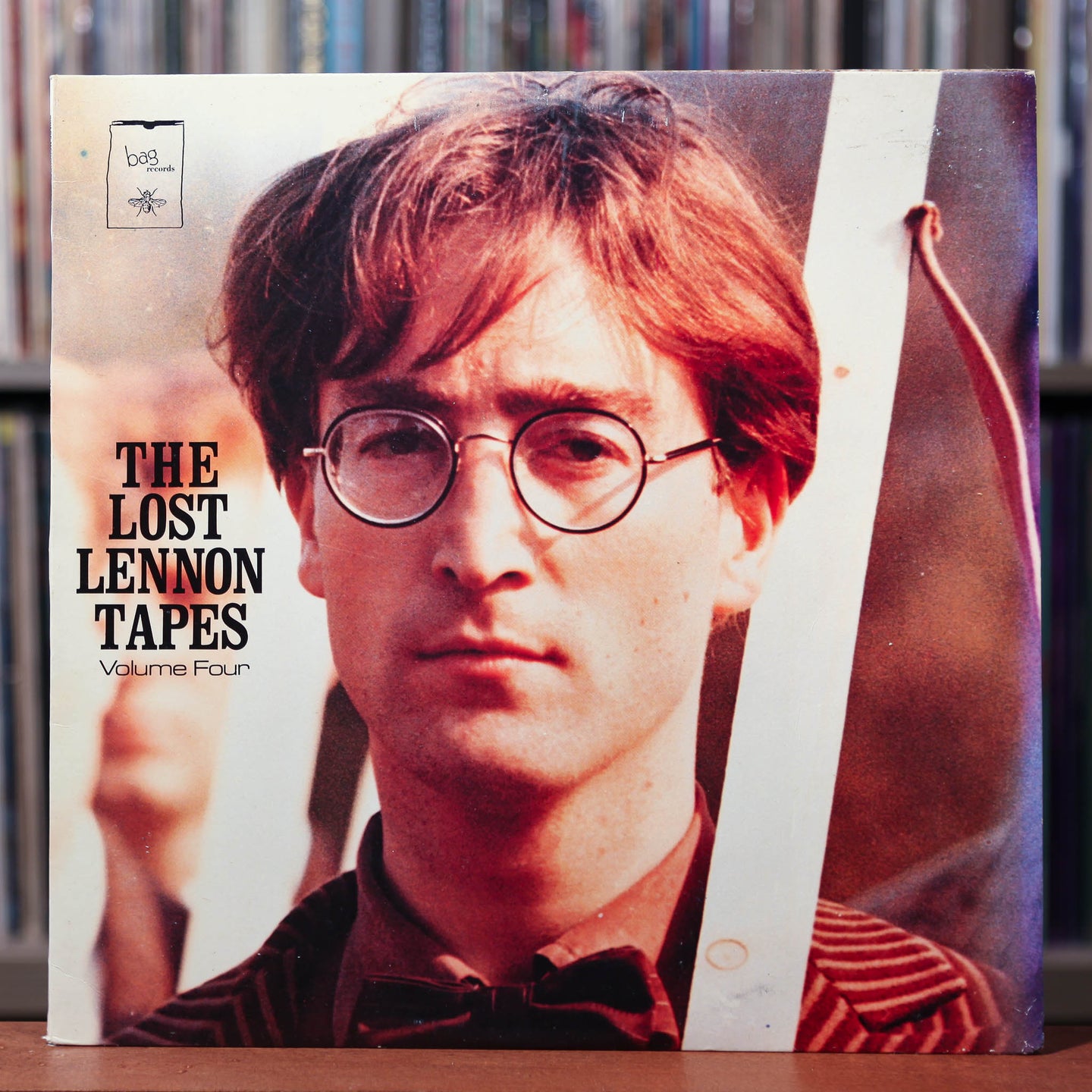 John Lennon - The Lost Lennon Tapes Vol. 4 - RARE Private Press - 1988 Bag Records, VG+/NM