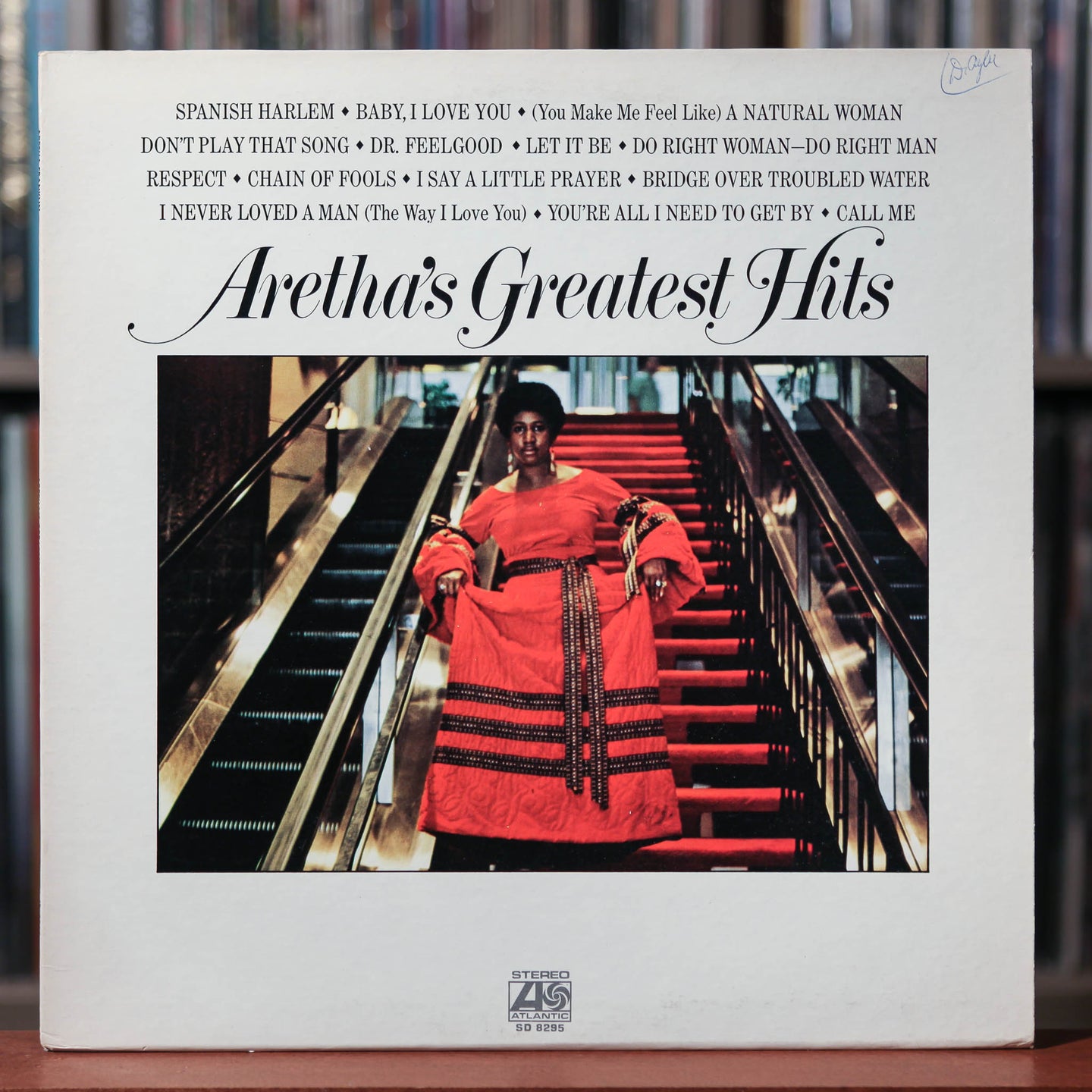 Aretha Franklin - Aretha's Greatest Hits - 1971 Atlantic, VG+/VG
