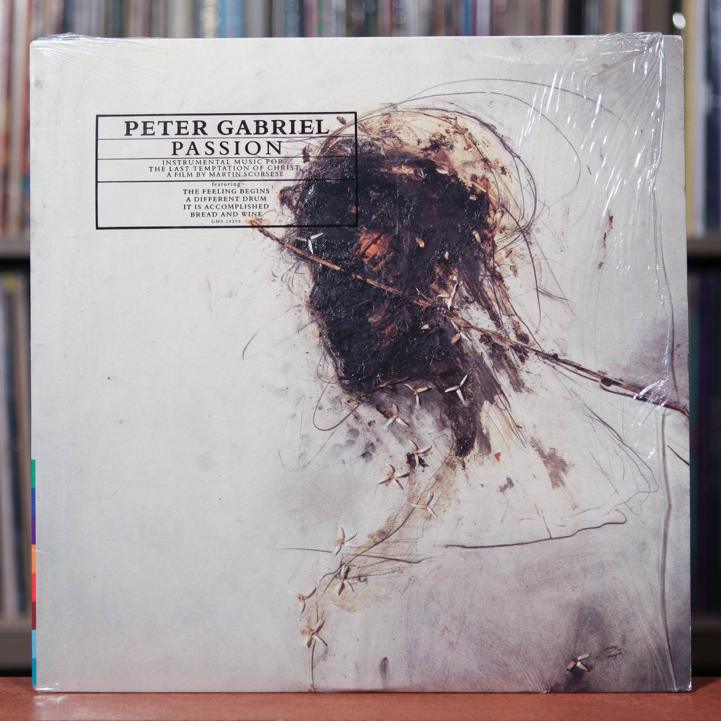 Peter Gabriel - Passion(Music For The Last Temptation) - 1989 Geffen, VG+/EX w/Shrink and Hype