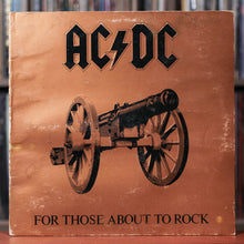 Load image into Gallery viewer, AC/DC - For Those About to Rock - 1981 Atlantic, G+/VG
