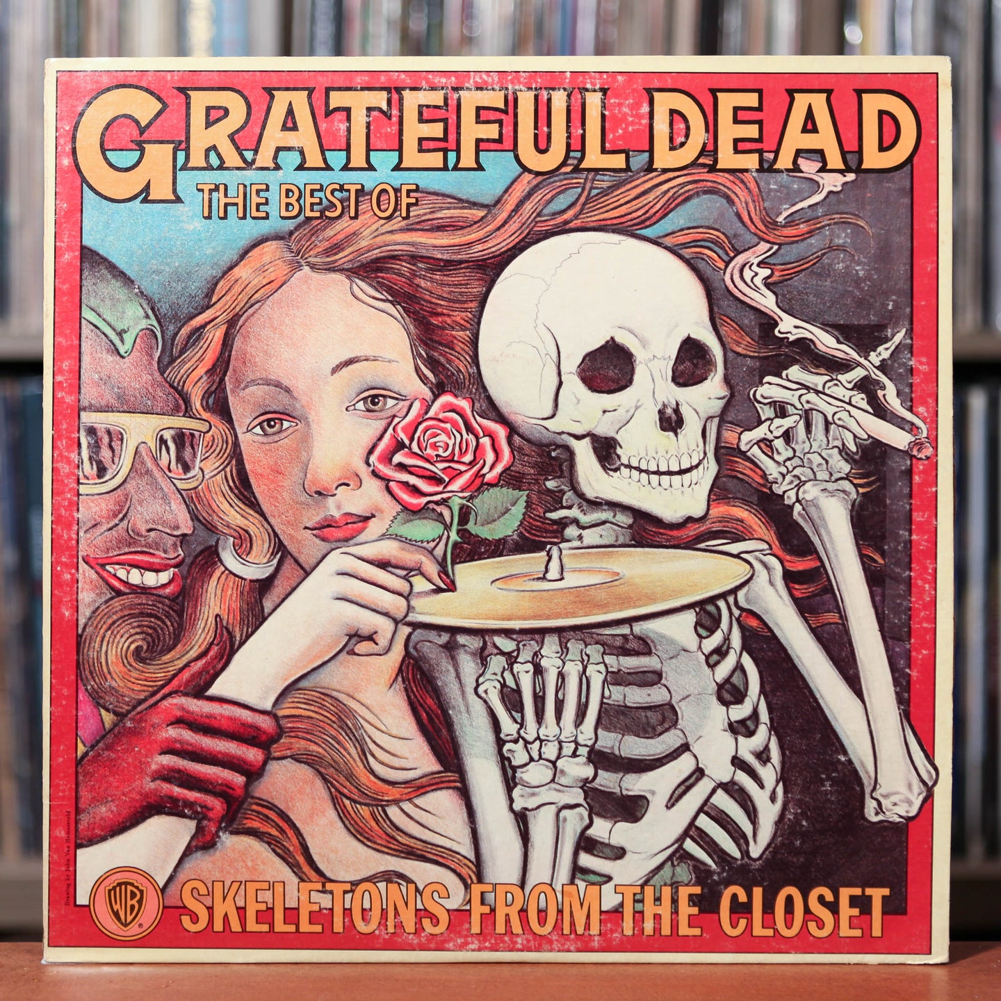 The Grateful Dead - The Best Of The Grateful Dead: Skeletons From The Closet - 1974 Warner Bros, VG+/VG