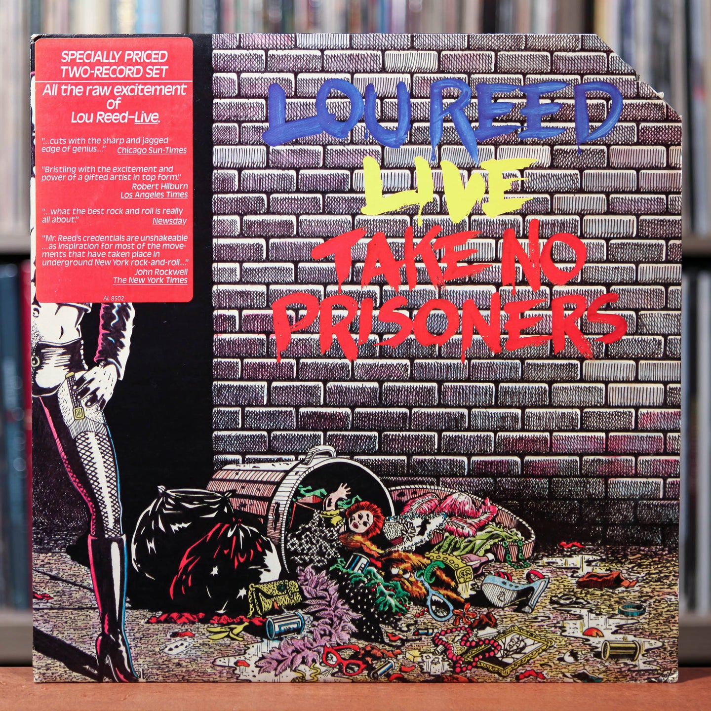 Lou Reed - Lou Reed Live Take No Prisoners - 2LP - 1978 Arista, VG+/VG