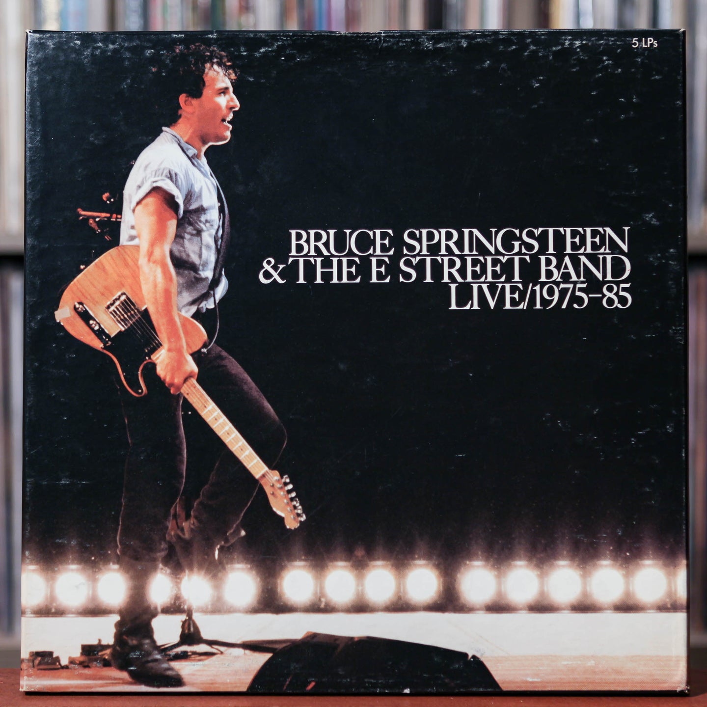Bruce Springsteen & The E Street Band - 5LP LIVE/1975-85 - 1986 Columbia, VG+/EX