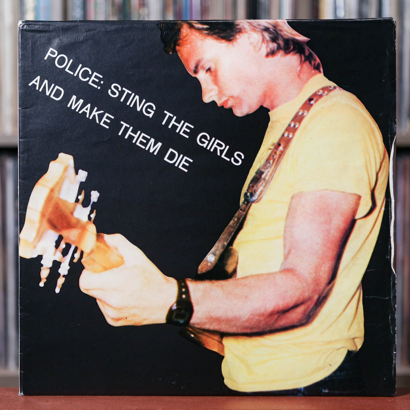 The Police - Sting The Girls And Make Them Die - Rare Japan Private Press - 1980 Rising Dun Records, VG+/VG+