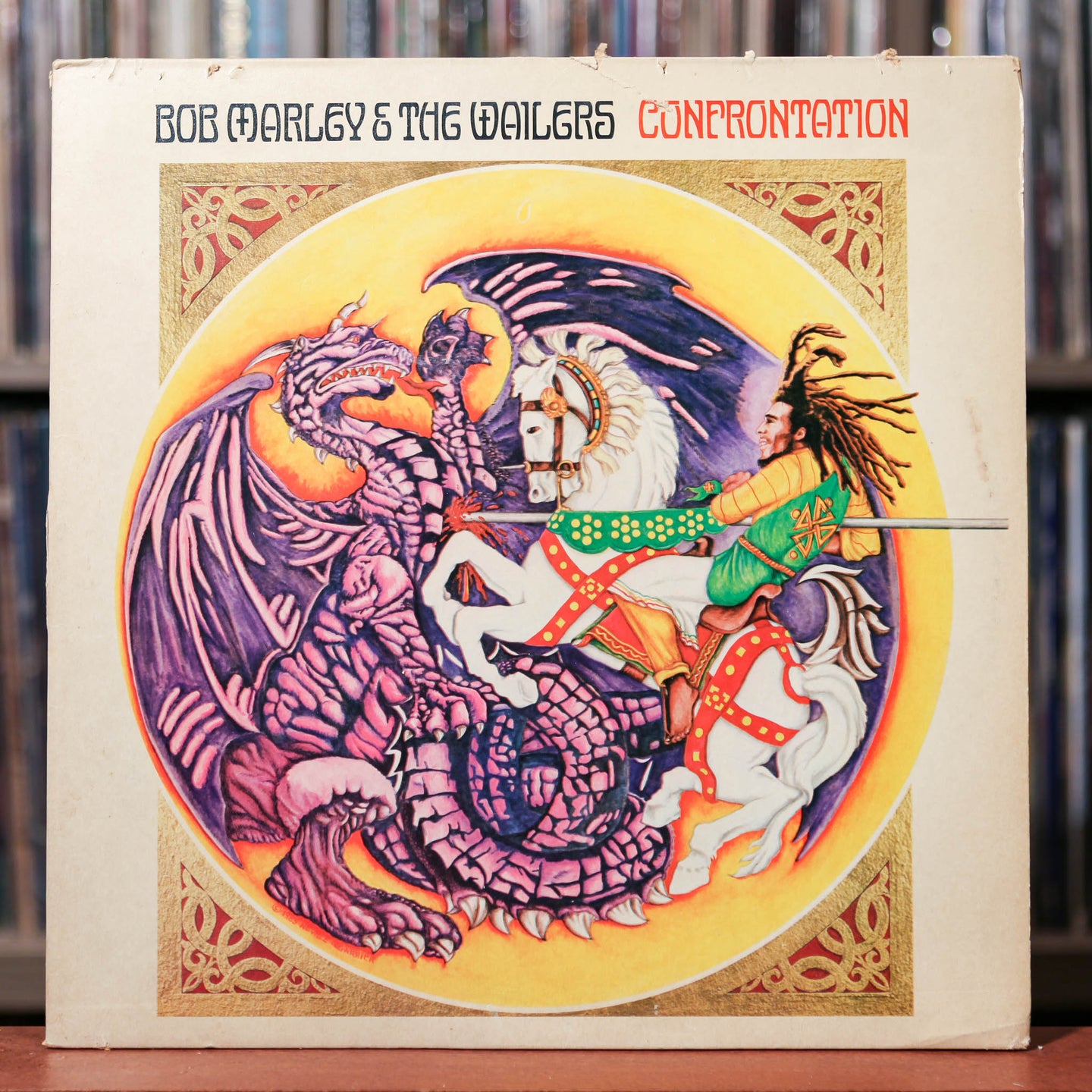 Bob Marley - Confrontation - Jamaican Import - 1983 Rita Marley Music, VG/VG