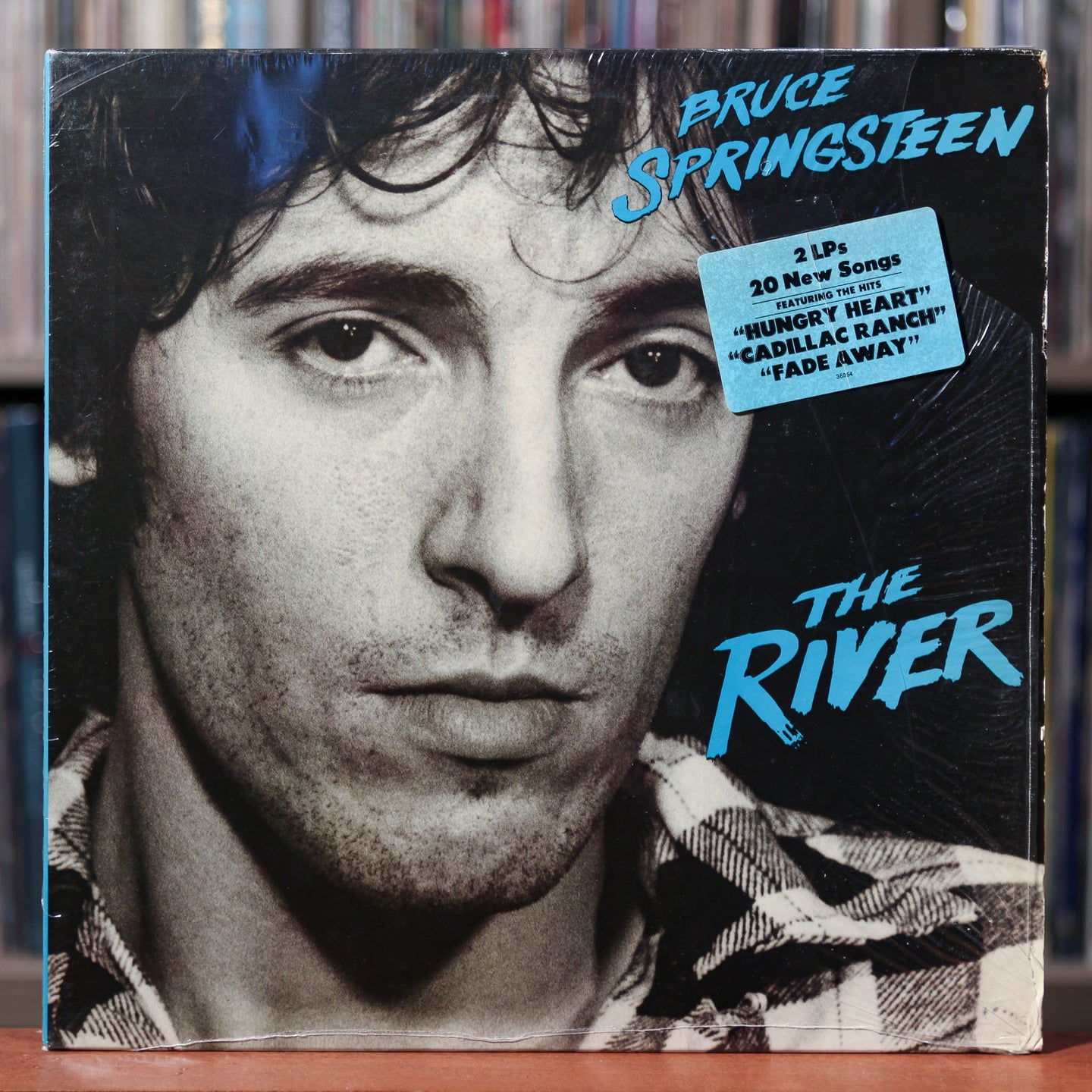 Bruce Springsteen - The River - 2LP - Rare PROMO - 1980 CBS, VG++/VG++ w/ Shrink and Hype