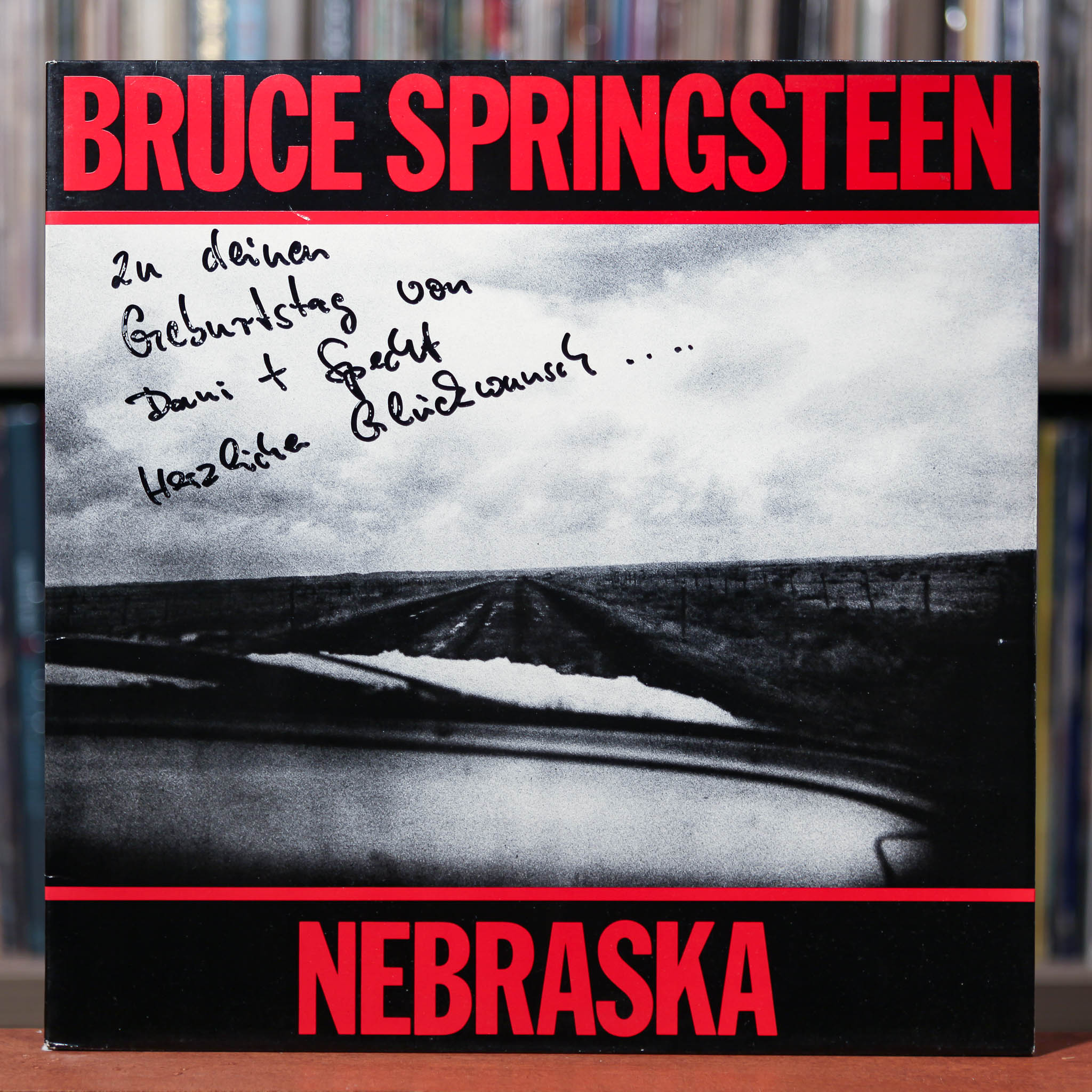 Bruce Springsteen - Nebraska - UK Import Gatefold - 1982 CBS, VG+/VG+