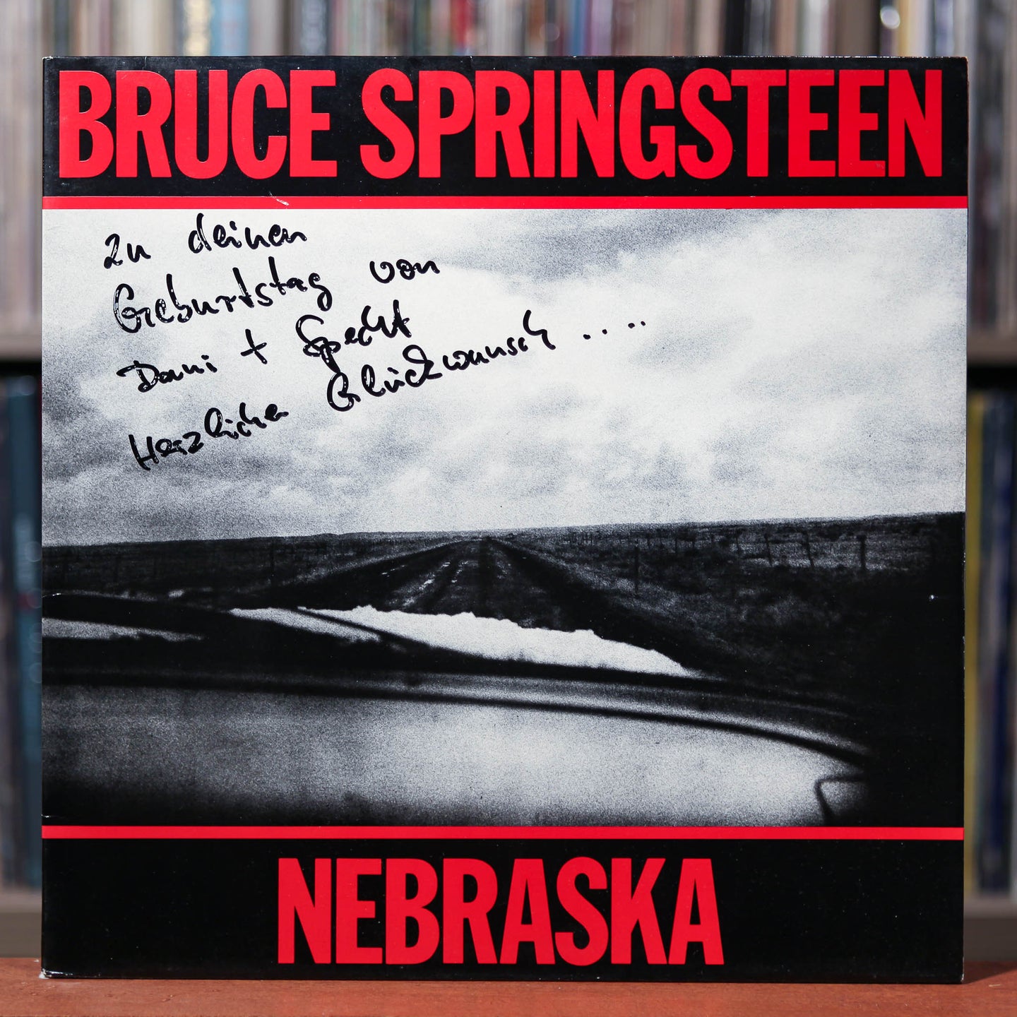 Bruce Springsteen - Nebraska -  UK Import Gatefold - 1982 CBS, VG+/VG+
