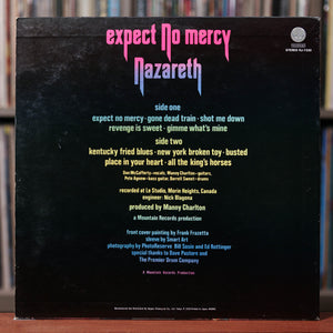 Nazareth - Expect No Mercy - Japanese Import - 1978 Vertigo - VG++/VG++