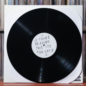 Drake - If You're Reading This It's Too Late - 2LP - 2016 Cash Money, EX/VG+