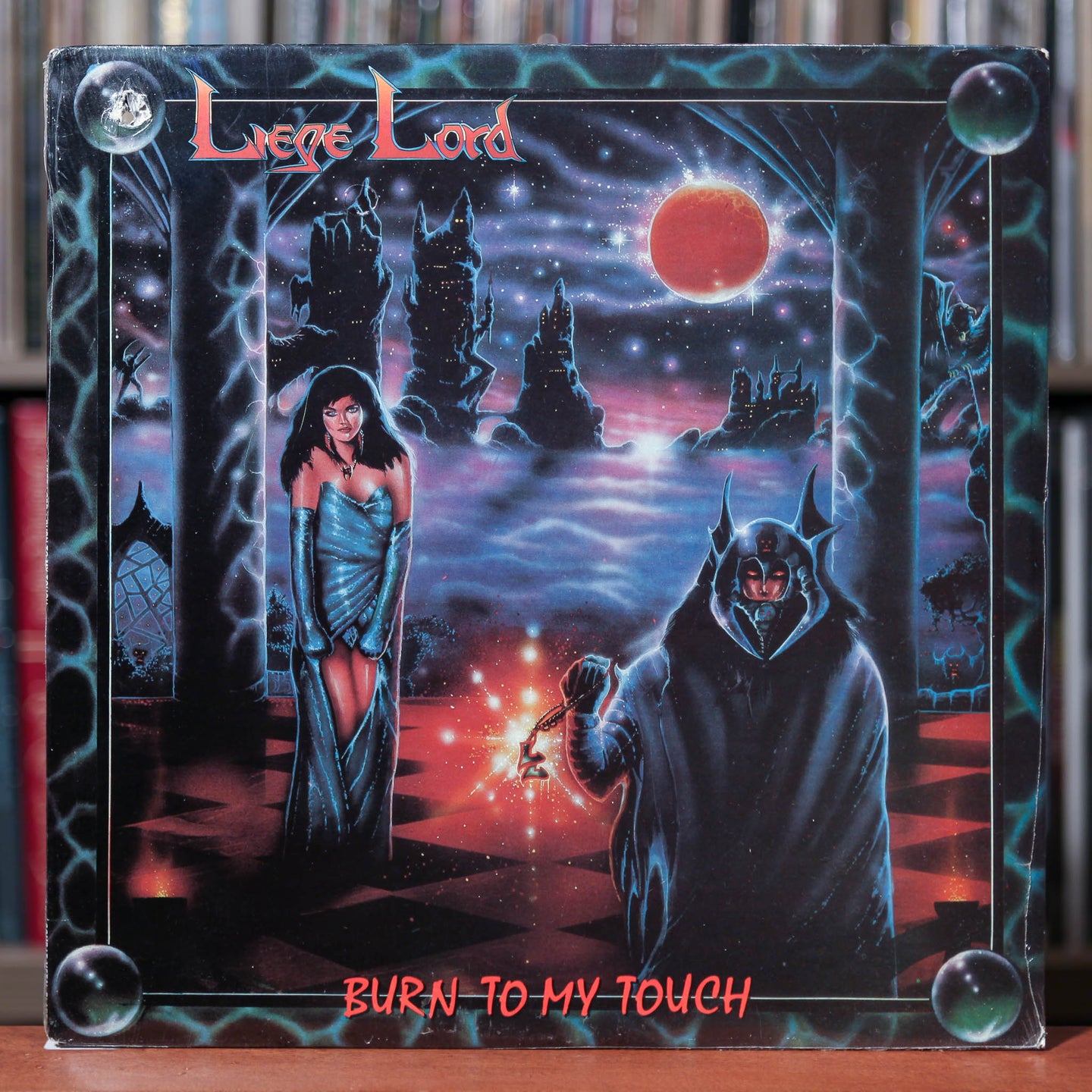 Liege Lord - Burn To My Touch - 1987 Combat, SEALED