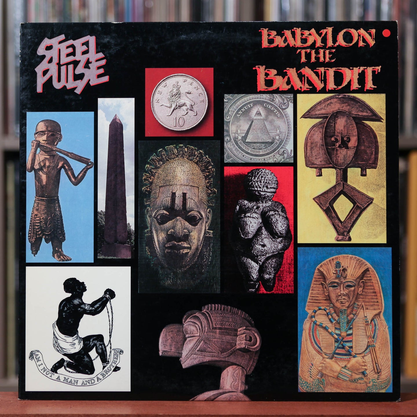 Steel Pulse - Babylon The Bandit - 1985 Elektra, EX/EX
