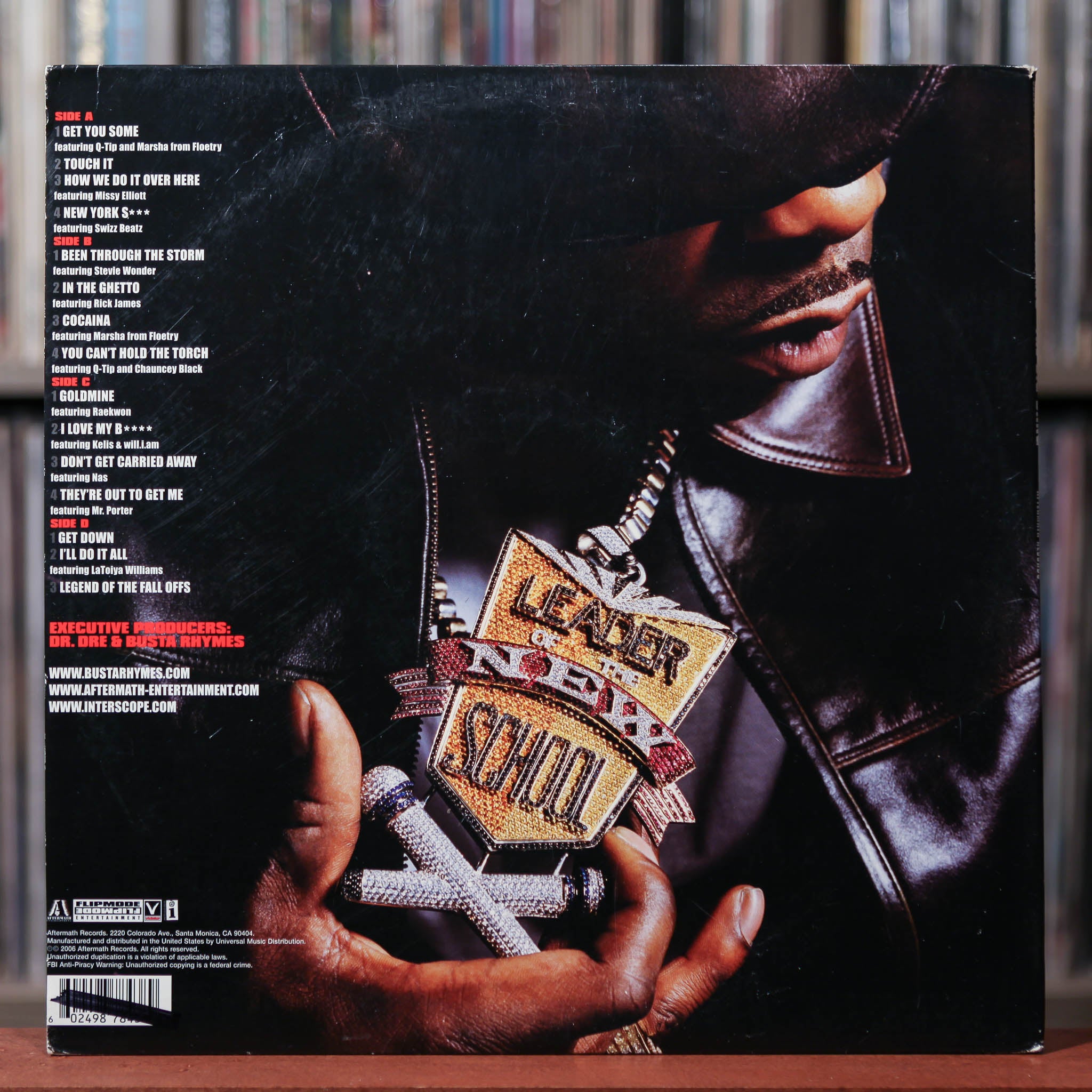 Busta Rhymes - The Big Bang - 2LP - 2006 Aftermath Entertainment, VG+/