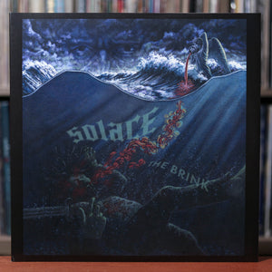 Solace - The Brink - Aqua Vinyl - 2019 Blues Funeral Recordings, EX/NM