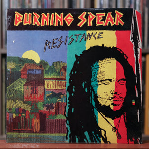 Burning Spear - Resistance - 1985 Heartbeat, VG+/EX