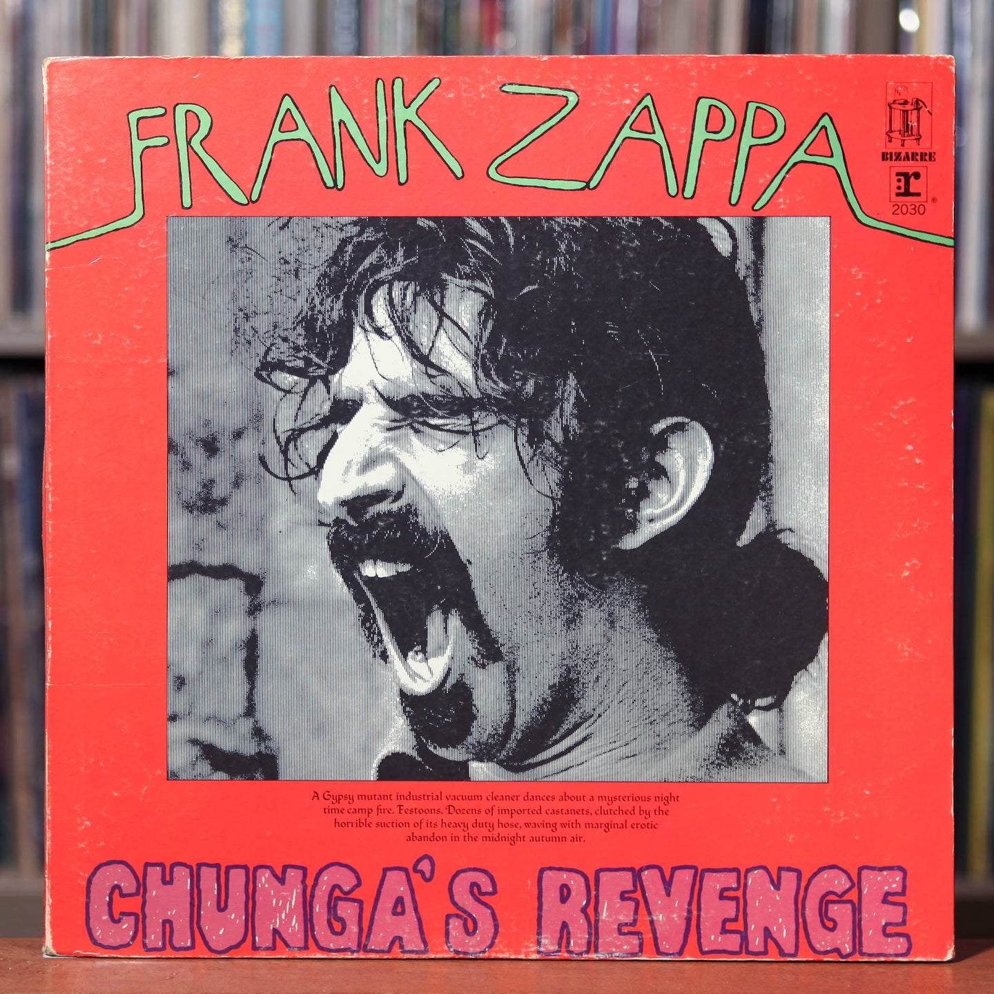 Frank Zappa - Chunga's Revenge - 1970 Bizarre, VG+/VG