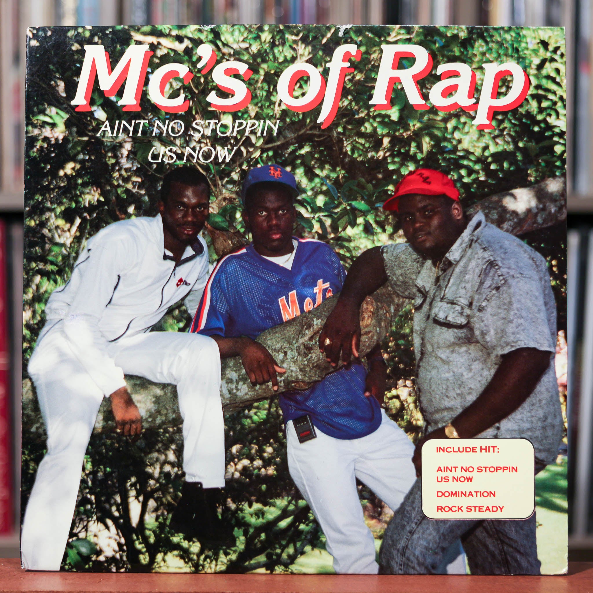 MC's Of Rap - Ain't No Stoppin' Us Now - 1988 Rap Records, EX/VG++
