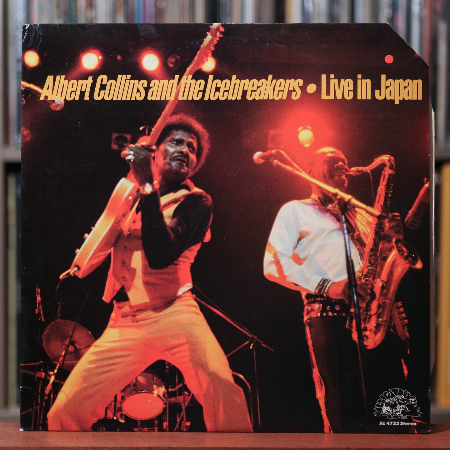 Albert Collins And The Icebreakers - Live In Japan - 1984 Alligator, VG/EX