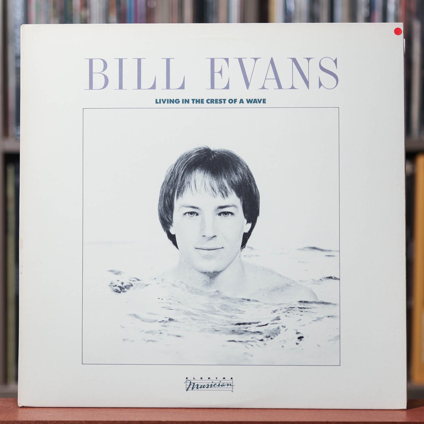 Bill Evans - Living In The Crest Of A Wave - 1984 Elektra Musician EX/EX