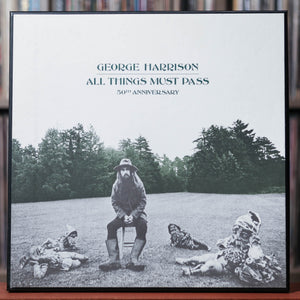 George Harrison - All Things Must Pass - Limited Color Spatter - 3LP - 2021 Apple, EX/NM
