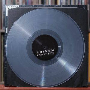 Eminem - Infinite - Clear Vinyl - UK Import - 2015 Let Them Eat Vinyl, EX/NM w/Shrink and Hype