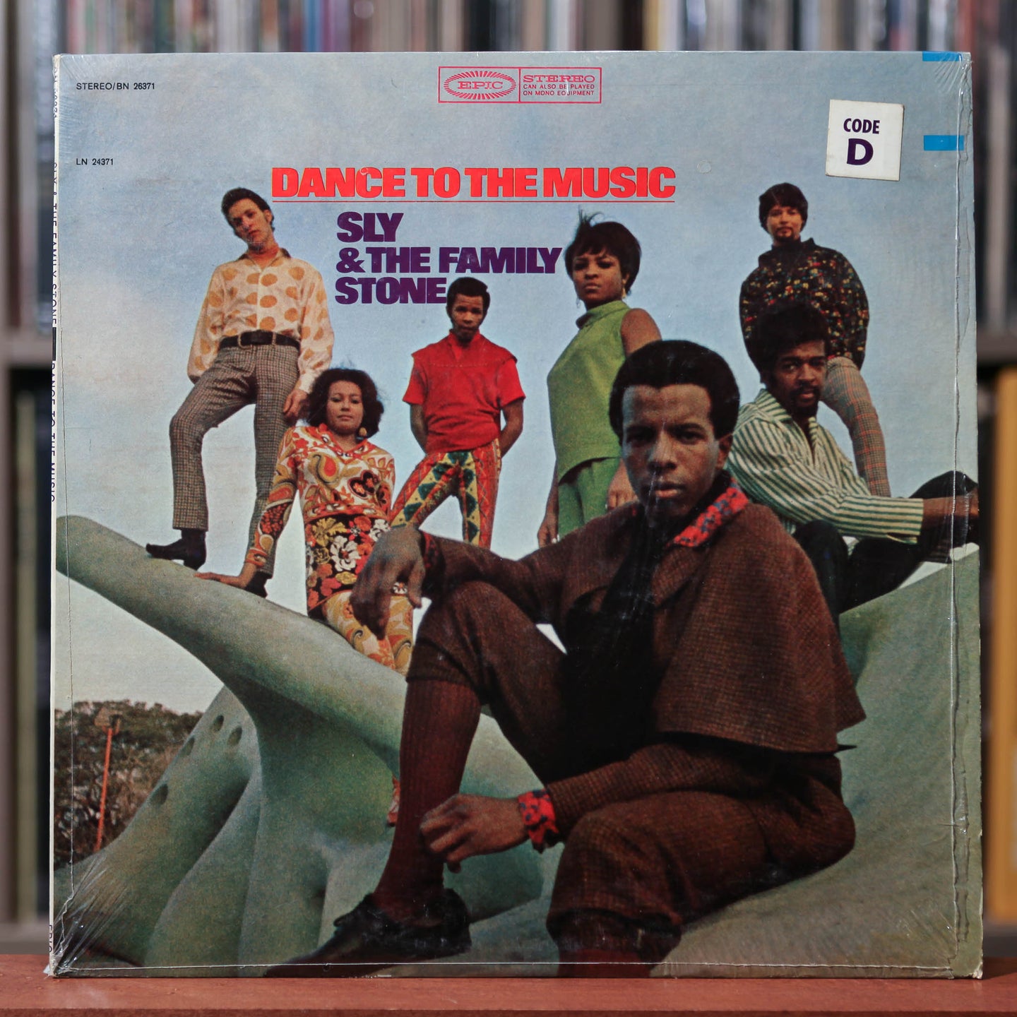 Sly & The Family Stone - Dance To The Music - 1968 Epic, VG+/VG w/Shrink