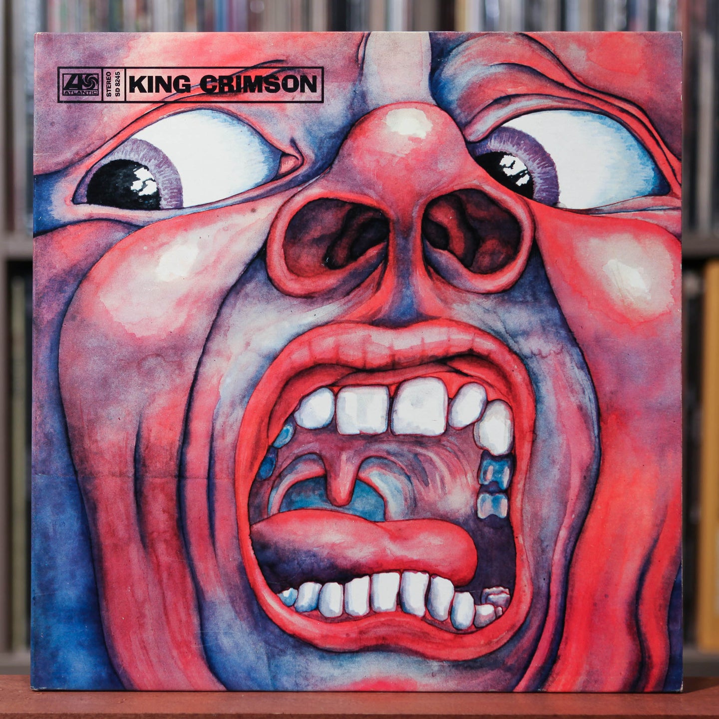 King Crimson - In The Court of the Crimson King - Canadian Import - 1972 Atlantic, EX/VG+