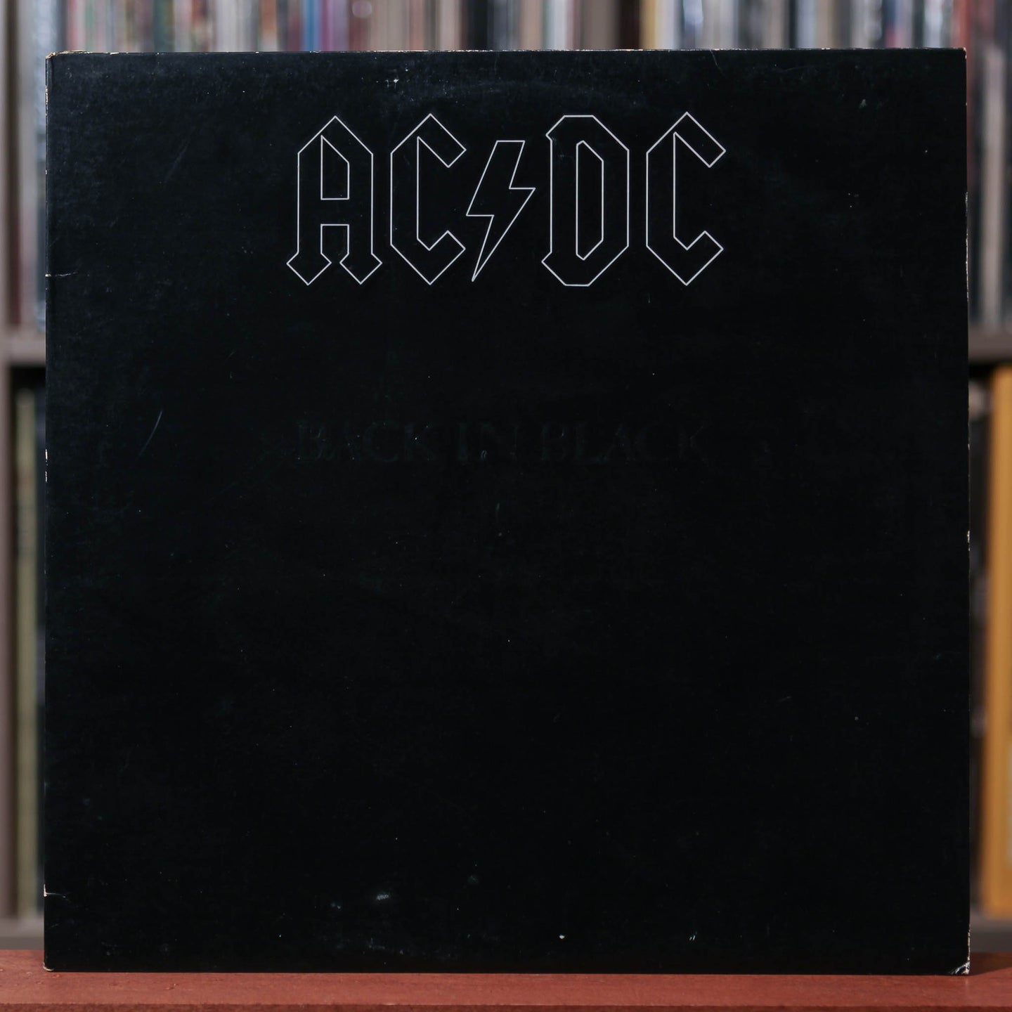 AC/DC - Back in Black - 1980 Atlantic, VG+/EX
