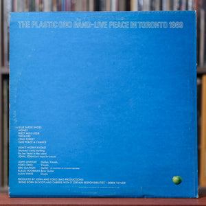 The Plastic Ono Band -  Live Peace In Toronto 1969 - 1969 Apple, VG+/VG+